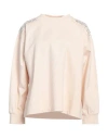 Mariuccia Woman Sweatshirt Cream Size S Viscose, Polyamide, Elastane