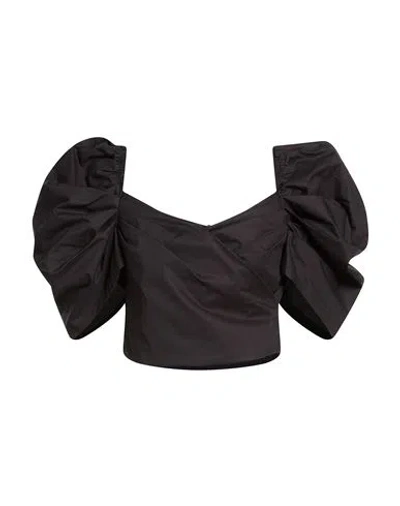 Mariuccia Woman Top Black Size M Cotton