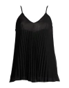 Mariuccia Woman Top Black Size Xs Polyester In Black