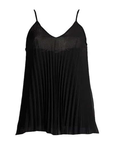 Mariuccia Woman Top Black Size Xs Polyester