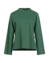 Mariuccia Woman Top Green Size S Viscose, Polyester, Elastane In Green
