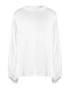 Mariuccia Woman Top Off White Size M Viscose