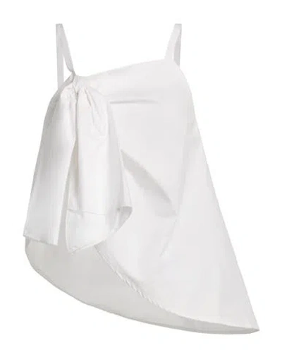 Mariuccia Woman Top White Size M Cotton