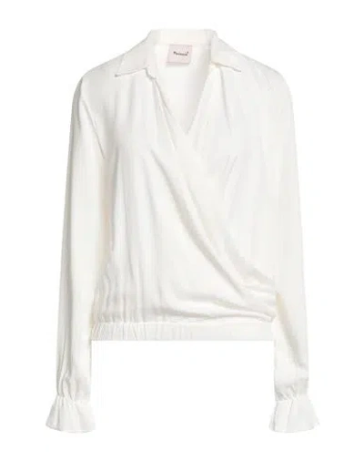 Mariuccia Woman Top White Size S Viscose