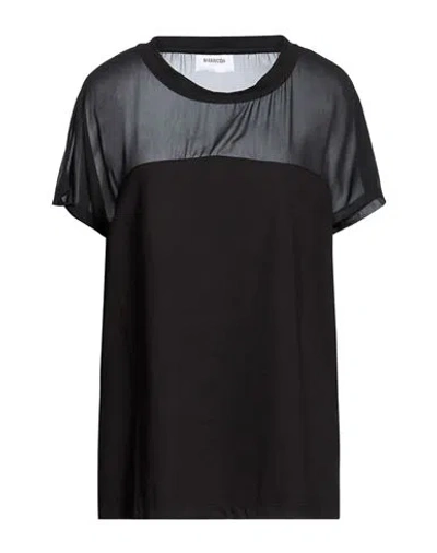 Mariuccia Woman T-shirt Black Size Xl Cotton