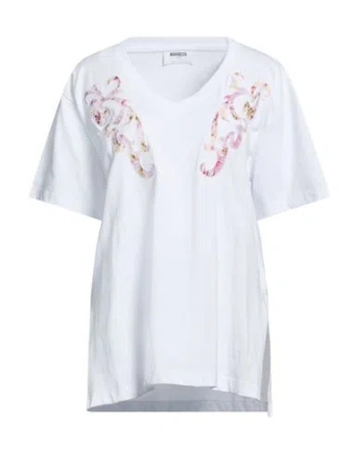 Mariuccia Woman T-shirt White Size L Cotton