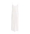 Marjolaine Silk Tracy Slip Dress In White
