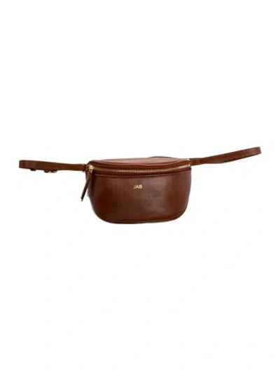 Pre-owned Mark And Graham Leather Belt Bag In Brown