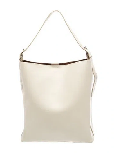 Pre-owned Mark And Graham Leather Bucket Bag In Neutrals