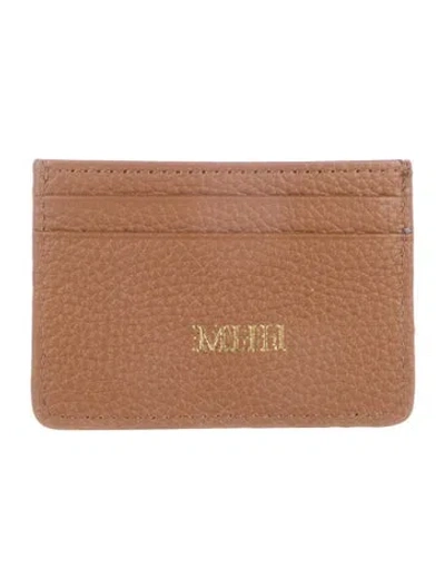 Pre-owned Mark And Graham Leather Card Holder In Brown