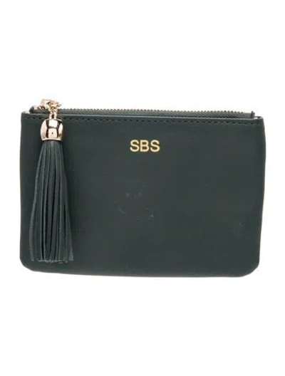 Pre-owned Mark And Graham Leather Clutch In Green