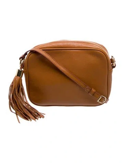Pre-owned Mark And Graham Leather Shoulder Bag In Brown