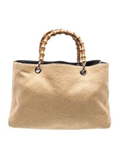 Pre-owned Mark And Graham Leather Shoulder Bag In Neutrals