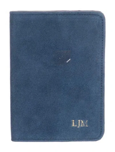 Pre-owned Mark And Graham Passport Holder In Blue