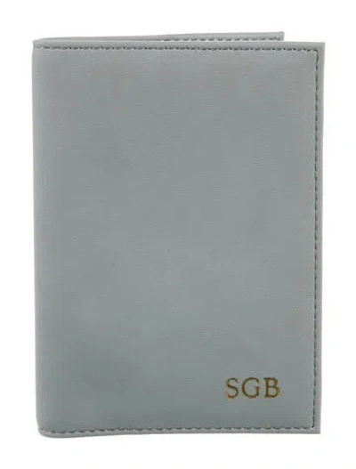 Pre-owned Mark And Graham Personalized Leather Passport Case In Multi