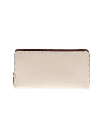 Pre-owned Mark And Graham Wallet In Ivory