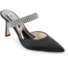 Mark & James By Badgley Mischka Sadiya Womens Pointed Toe Slip On Heels In Black