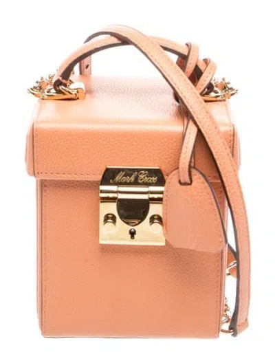 Pre-owned Mark Cross Leather Crossbody Bag In Brown
