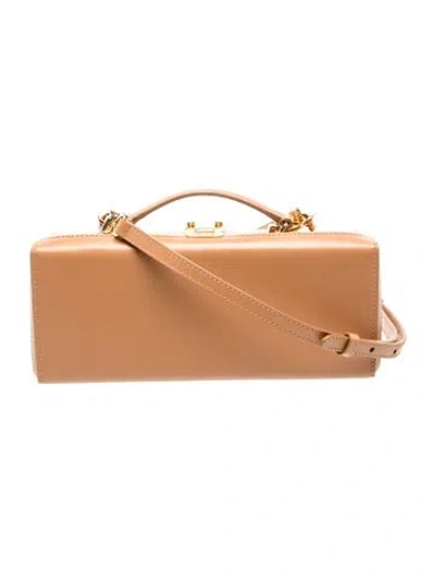Pre-owned Mark Cross Leather Crossbody Bag In Brown