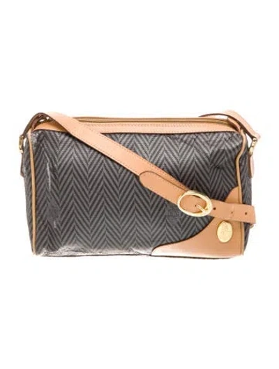 Pre-owned Mark Cross Leather Crossbody Bag In Green