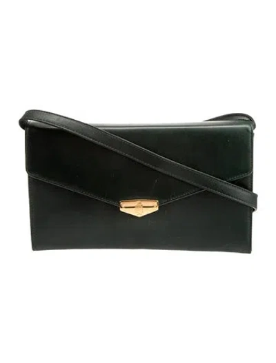 Pre-owned Mark Cross Leather Crossbody Bag In Green