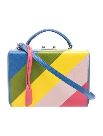 Pre-owned Mark Cross Leather Crossbody Bag In Multi
