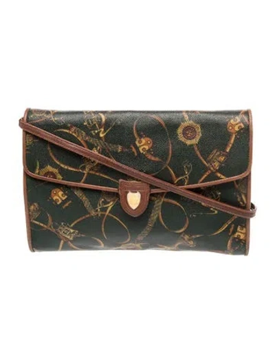 Pre-owned Mark Cross Leather Crossbody Bag In Multicolor