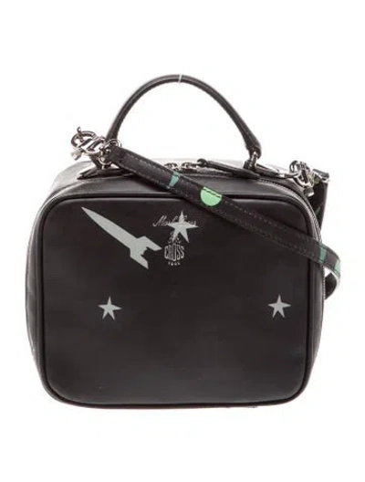 Pre-owned Mark Cross Leather Evening Bag In Black