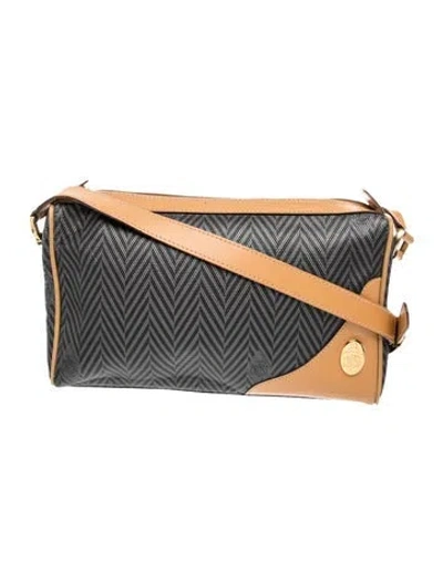 Pre-owned Mark Cross Leather Messenger Bag In Multi