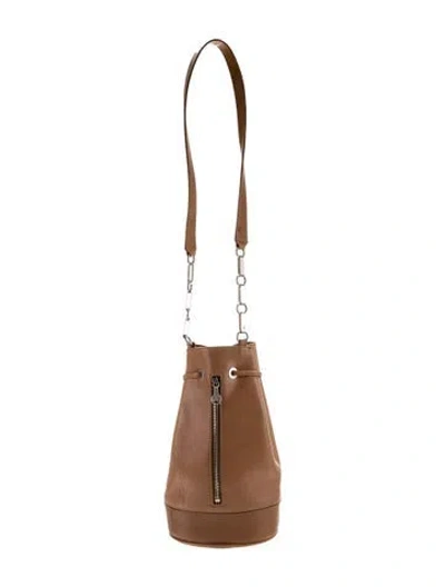 Pre-owned Mark Cross Leather Shoulder Bag In Brown