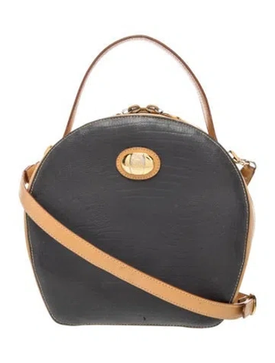 Pre-owned Mark Cross Leather Top Handle Bag In Multicolor