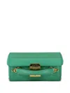 Mark Cross Small Grace Handbag In Green