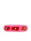 Mark Davis 18k Yellow Gold Bakelite Bracelet In Pink