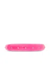 Mark Davis 18k Yellow Gold Pink Sapphire Bangle In Pink
