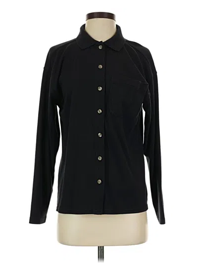 Pre-owned Mark, Fore & Strike Long Sleeve Button Down Shirt In Black