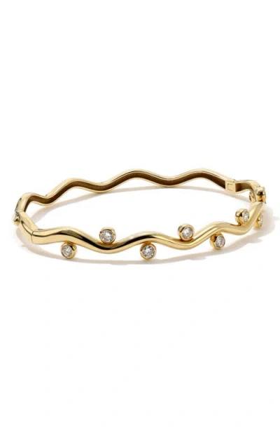 Mark Henry 18k Gold Riva Wavy Bangle