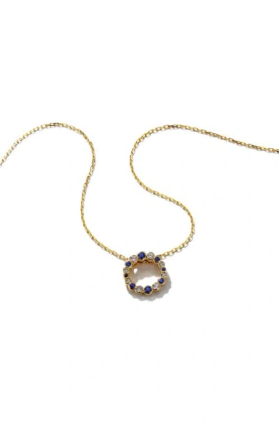 Mark Henry Bubbly Continuity Pendant Necklace In Gold