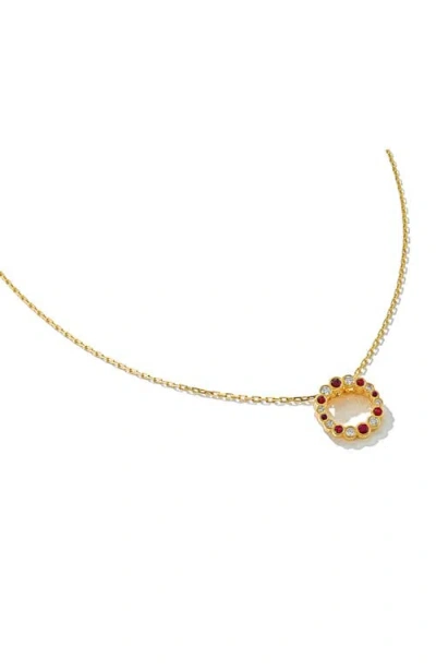 Mark Henry Bubbly Continuity Pendant Necklace In Gold