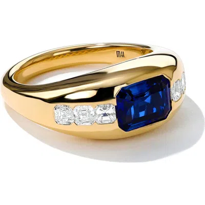 Mark Henry Sapphire & 18k Gold Ring