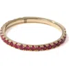 Mark Henry Thread Ruby Ring In Red