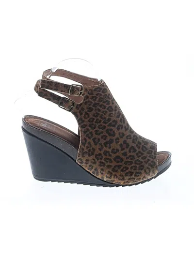 Pre-owned Mark Jenkins Wedges In Brown