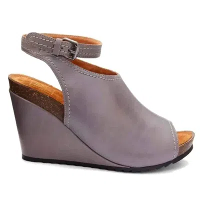 Mark Jenkins Women's Crystal Wedge Sandals In Dark Brown