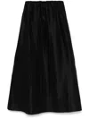 Mark Kenly Domino Tan Midirock In A-linie In Schwarz