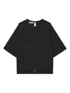 Mark Kenly Domino Tan Bayla Button-detailed Top In Black