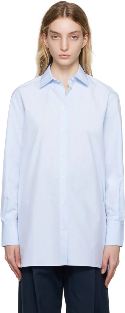 Mark Kenly Domino Tan Blue Sevasti Shirt In Light Blue