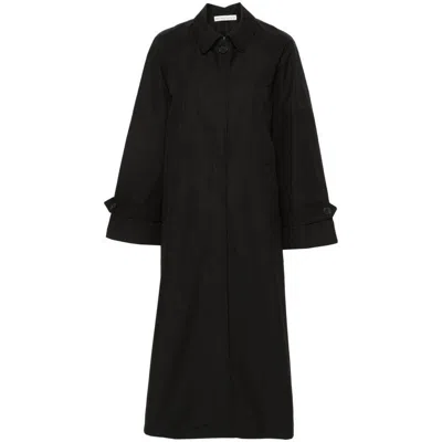 Mark Kenly Domino Tan Coats In Black