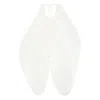 Mark Kenly Domino Tan Fabric Sweaters In White