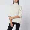 Mark Kenly Domino Tan Mkdt Studio Ivory Kolly Sweater In Yak In Neutral