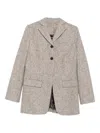 Mark Kenly Domino Tan Notched-pocket Jacket In Neutral