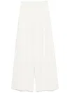 Mark Kenly Domino Tan Palmira Trousers In White